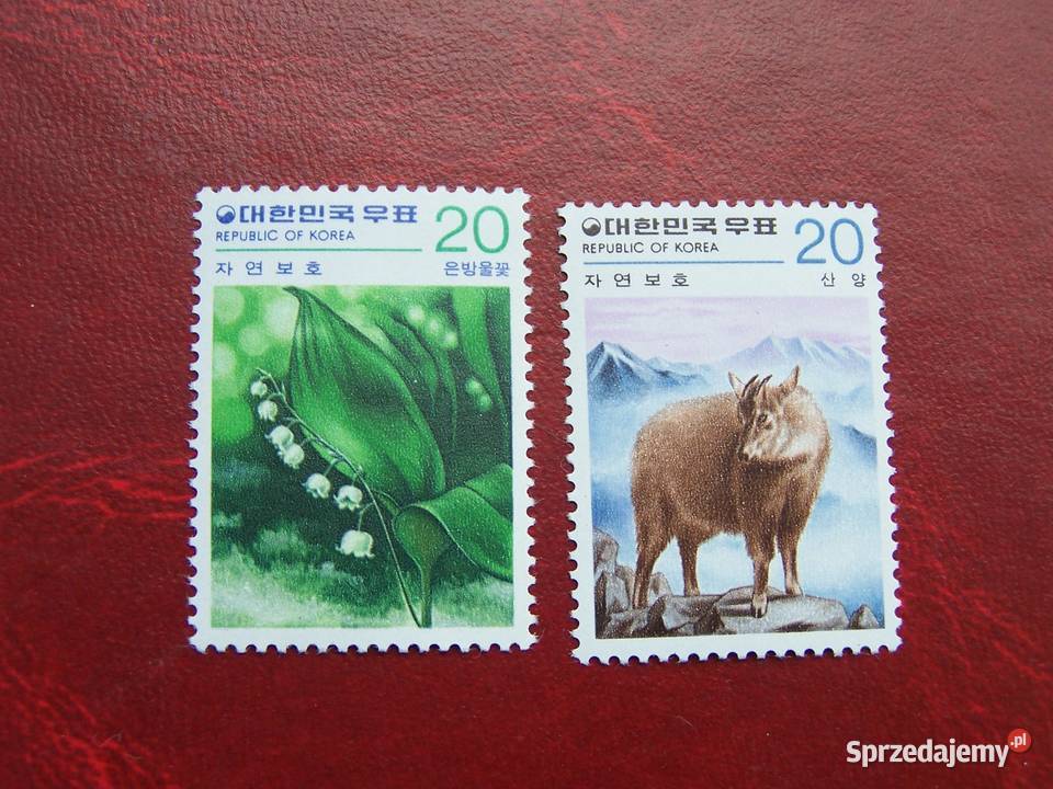 Korea Płd 1979 MNH Mi 116061 Flora i Fauna 2 śląskie Tychy