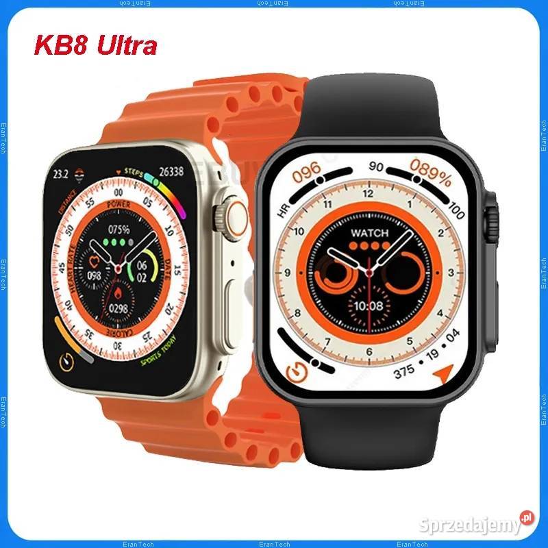 Smart Watch 8 Ultra 199 calowy pomarańczowy Pozostałe Kraków