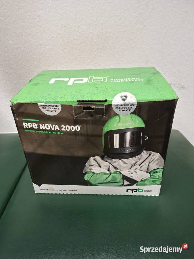 Hełm do piaskowania RPB NOVA 2000 Produkcja Mroczeń
