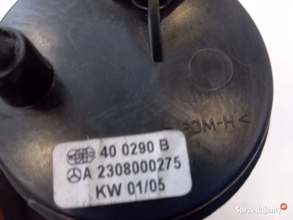 KLAPKA WLEWU PALIWA SIŁOWNIK MERCEDES SL R230 osobowe Nowy Tomyśl
