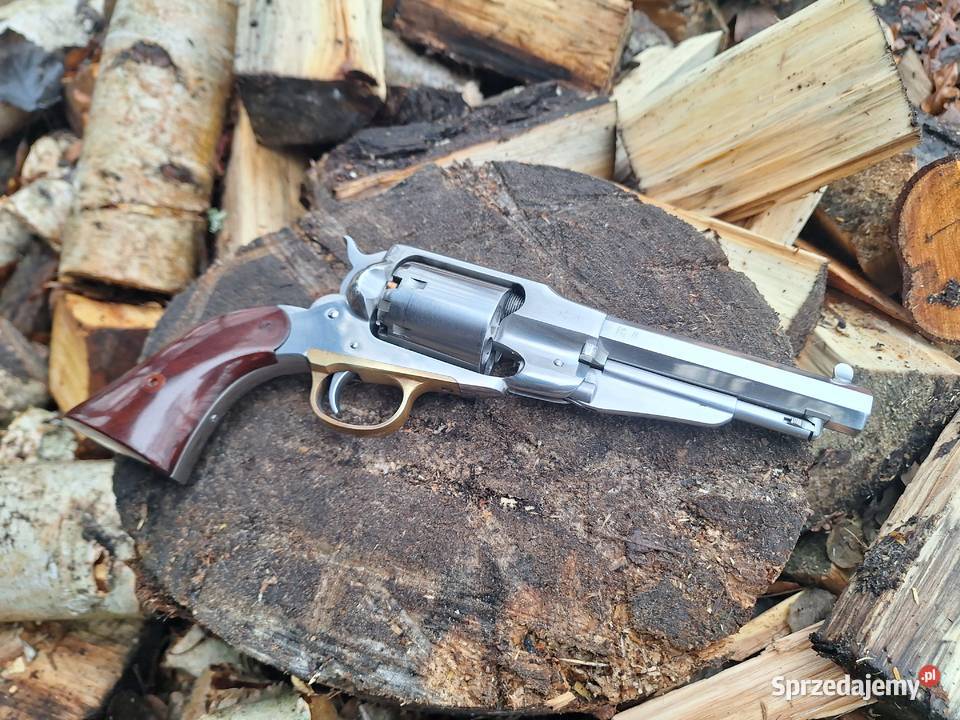 Rewolwer czarnoprochowy Remington Inox cal 44 Sławatycze