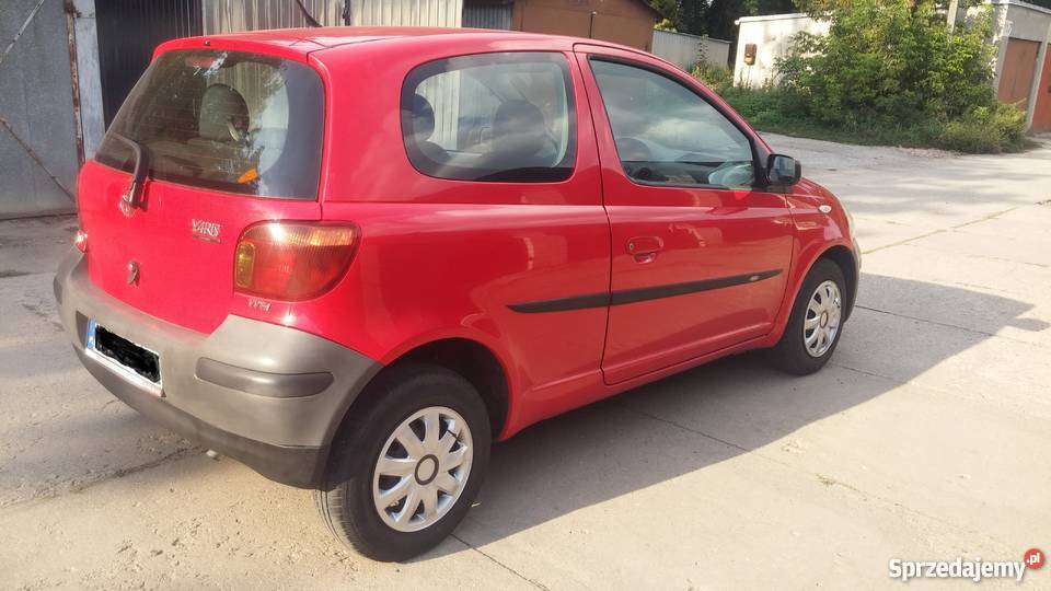 Toyota Yaris 10 Kat 2003 r mazowieckie Pomiechówek