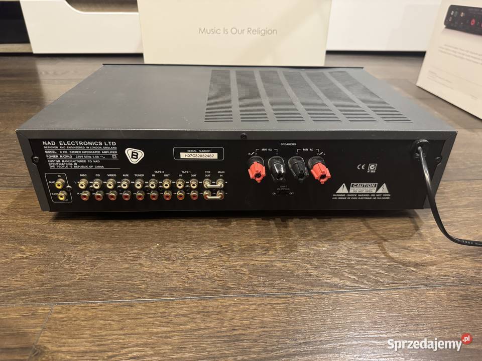 Wzmacniacz stereo C320 Wzmacniacze i pokrewne śląskie Dąbrowa Górnicza