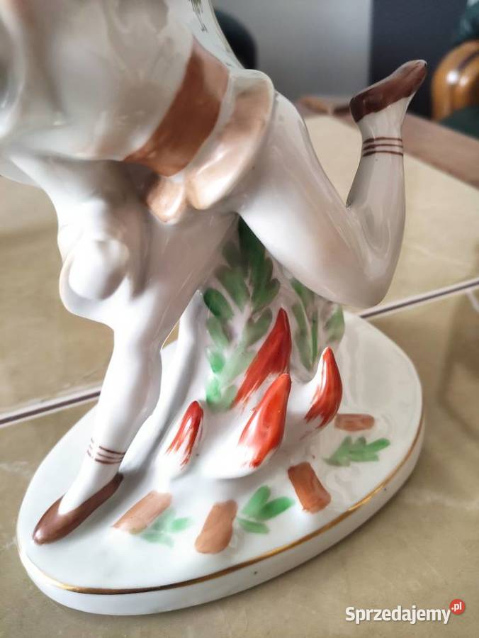 Porcelanowa Figurka Zbójnik Ćmielów lata 60 XX w Janów Lubelski