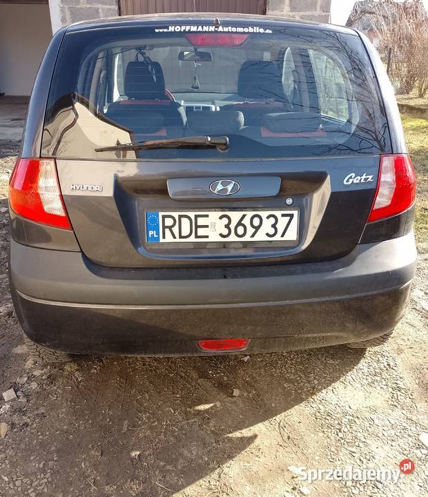 Hyundai Getz 14 2008r benzyna klimatyzacja Strzegocice