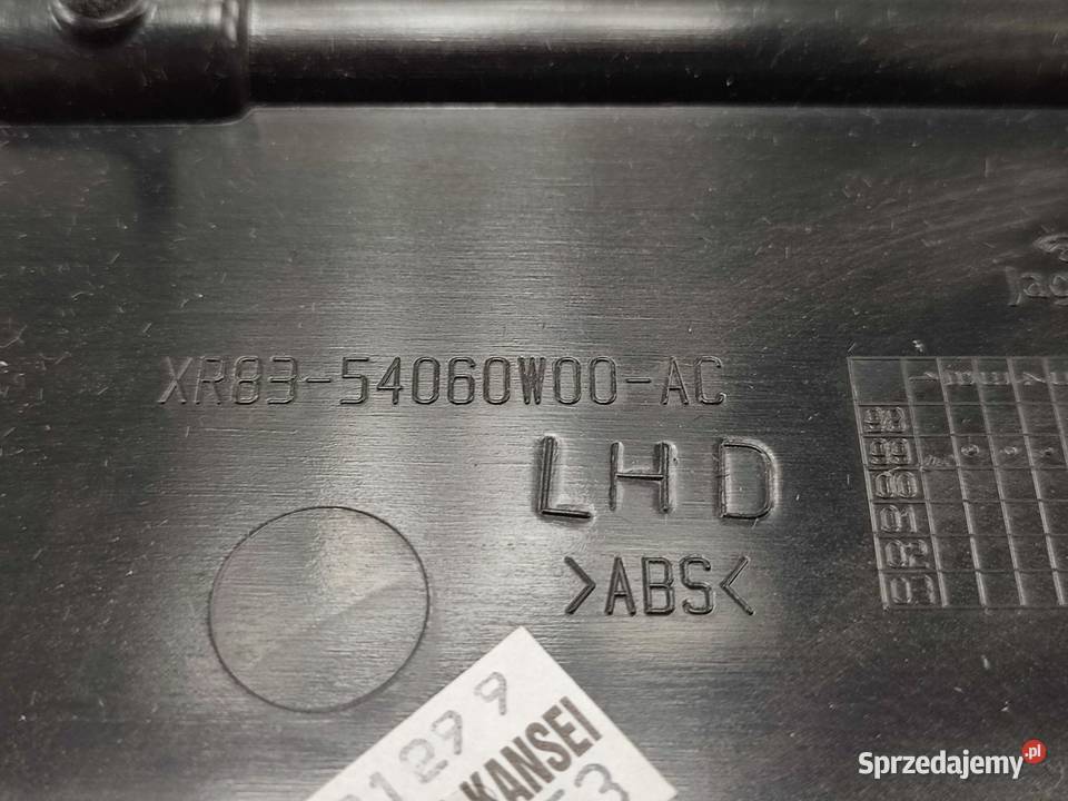 SCHOWEK PASAŻERA KOMPLETNY JAGUAR STYPE 9907