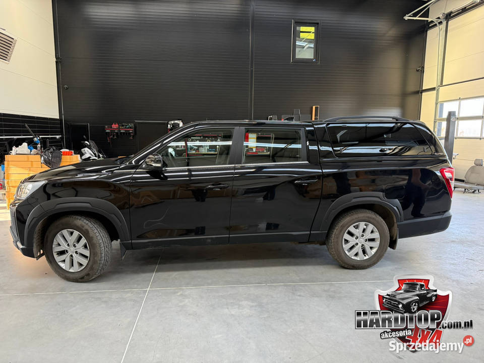 Zabudowa paki Ssangyong Grand Musso Szyby Pasłęk