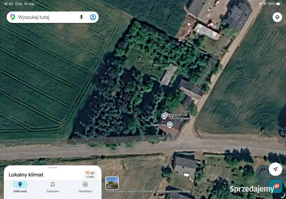 Dom Siedlisko Klonowo Bory Tucholskie Lubiewo