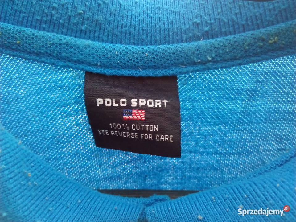 Koszulka polo RALPH LAUREN M Niebieska Ralph Lauren Płońsk sprzedam