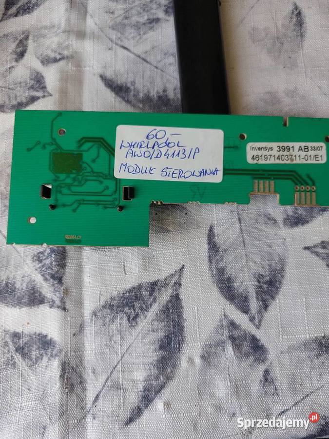 WHIRLPOOL AWOD4113P MODUŁ STEROWANIA Nowy Sącz