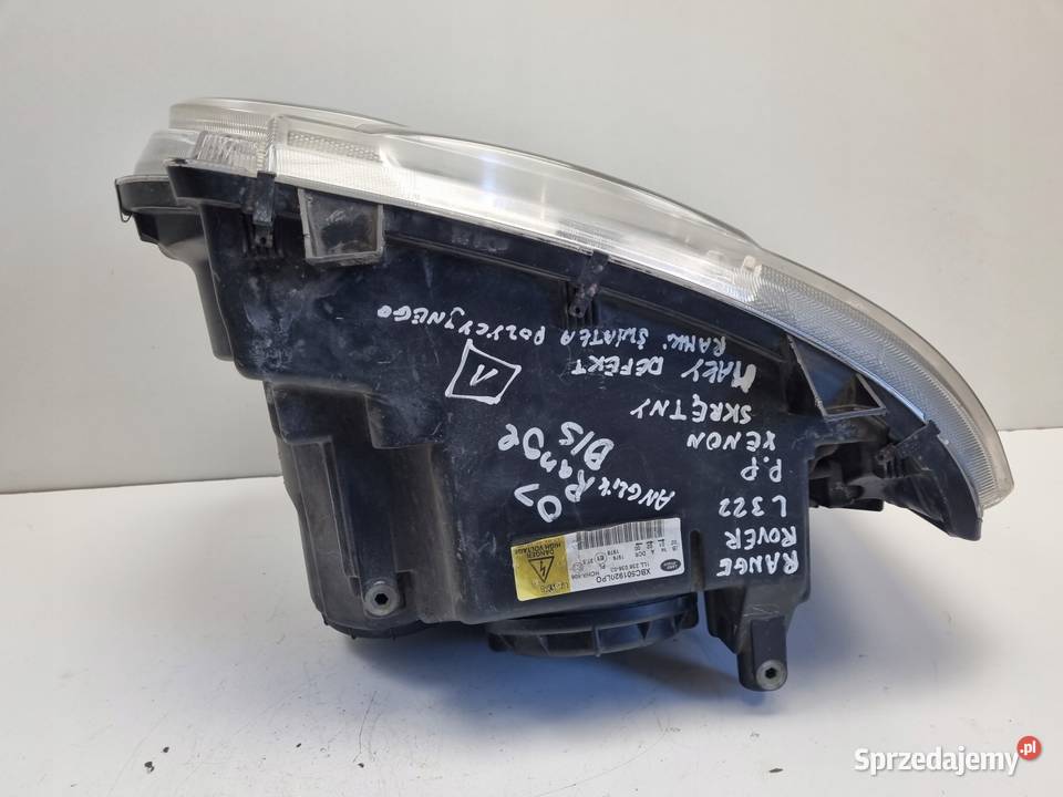 LAMPA PRAWA Rover Vogue L322 LIFT PRZEDNIA prawy Rudka