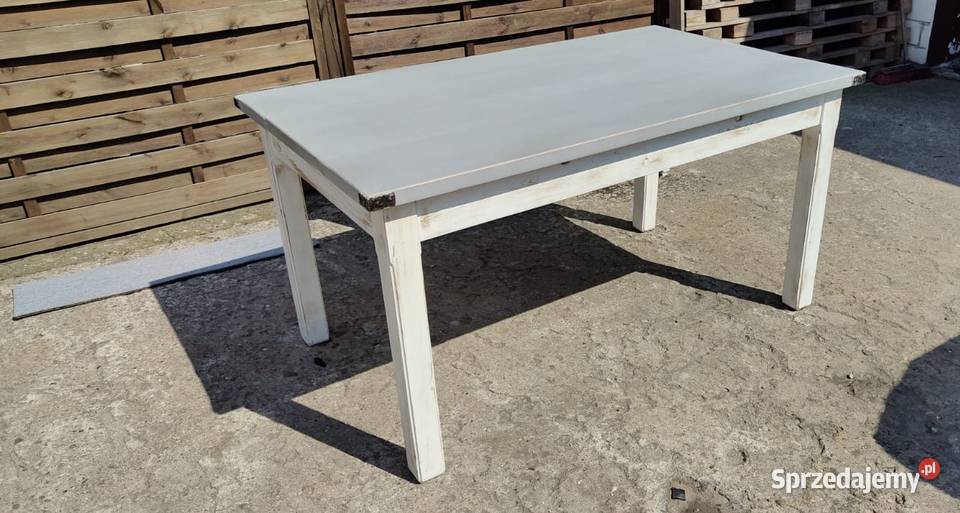 Sprzedam stół 150x90 drewniany prowansalski Warszawa sprzedam