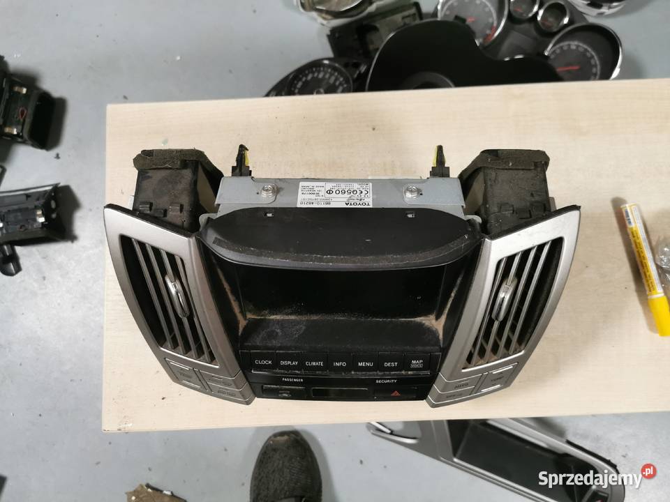 Radio czytnik nawigacja lexus rx400 8611048210 Międzychód