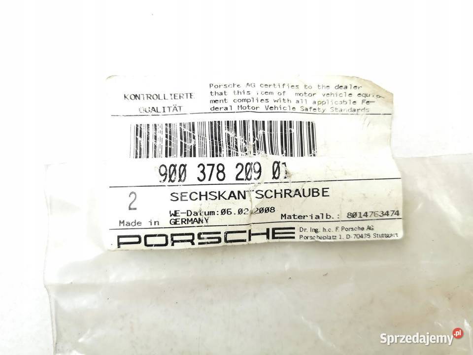 ŚRUBY WAHACZA 2 PORSCHE BOXSTER 0512 CAYMAN lubelskie