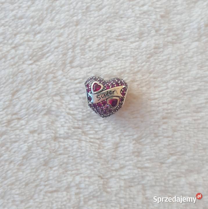 Koralik serce serduszko bead charms srebro 925 zachodniopomorskie Szczecin