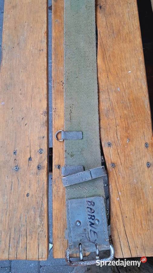 Stary Strażacki Pas Bojowy PRL Świecie