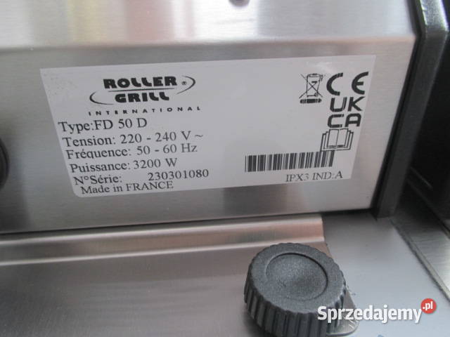 PROFESJONALNA Frytownica Roller Grill 2 komorowa Ostrów Wielkopolski