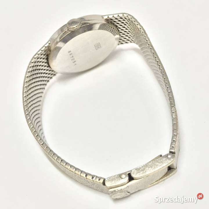 JUVENIA Zegarek damski BIAŁE złoto 750 Warszawa