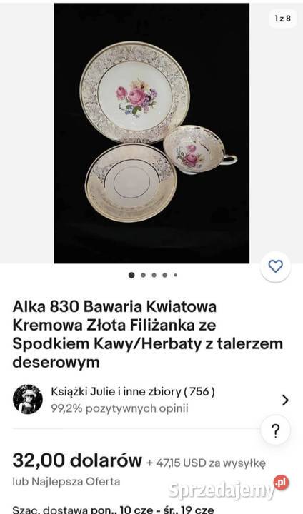 Alka 830 Bawaria Floral Cream Gold
ALKA KUNST sprzedam