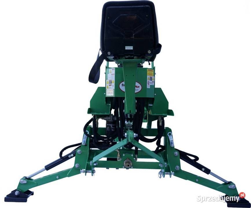 Koparka do ciągnika BHM 95 z własną pompą Żurawica