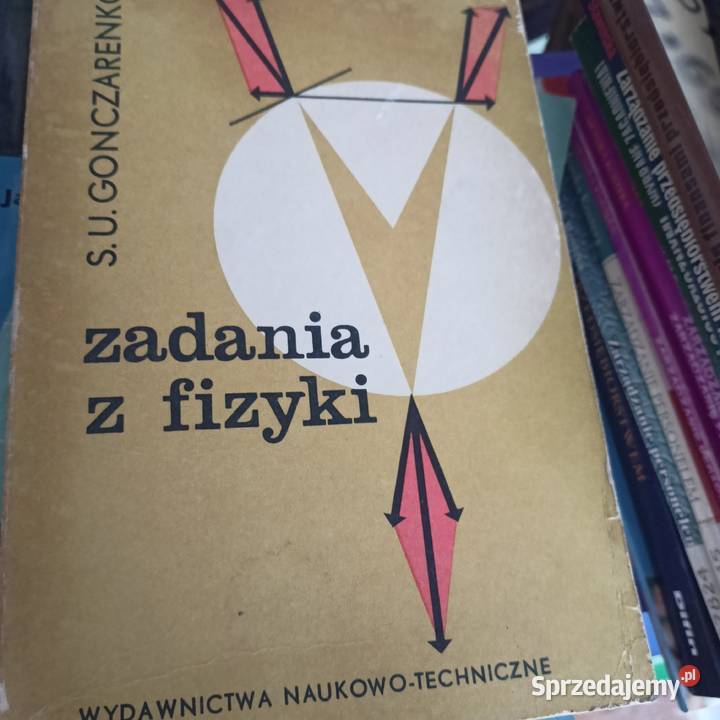 Zadania z fizyki unikatowe książki wysyłka Gdańsk sprzedam