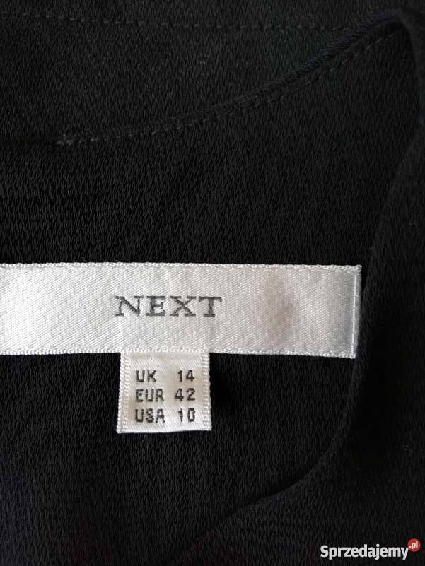 TOP KLASYCZNA BLUZKA CZARNA 42 XL biust 100 Siedlce