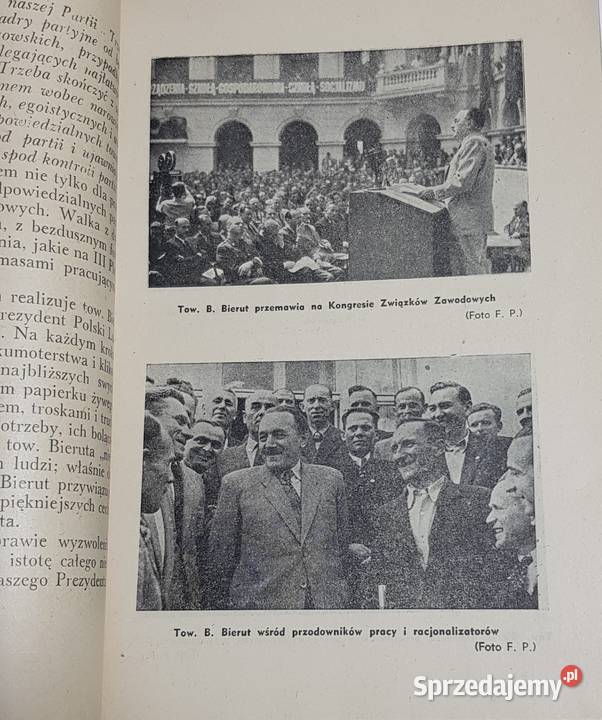 Bolesław Bierut 1951 ZMP Rok wydania 1951 łódzkie Łódź