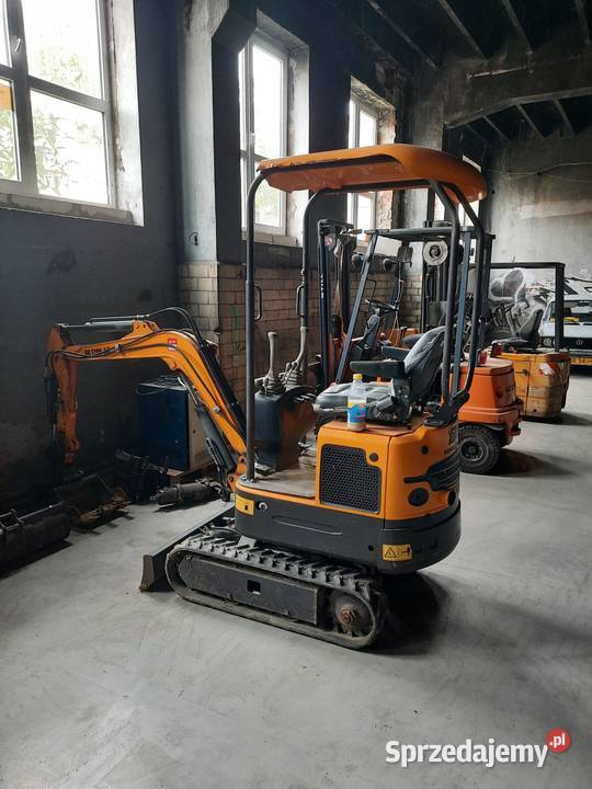 Minikoparka Berger Kraus BK1200AS KUBOTA 26 MTH Bielawa