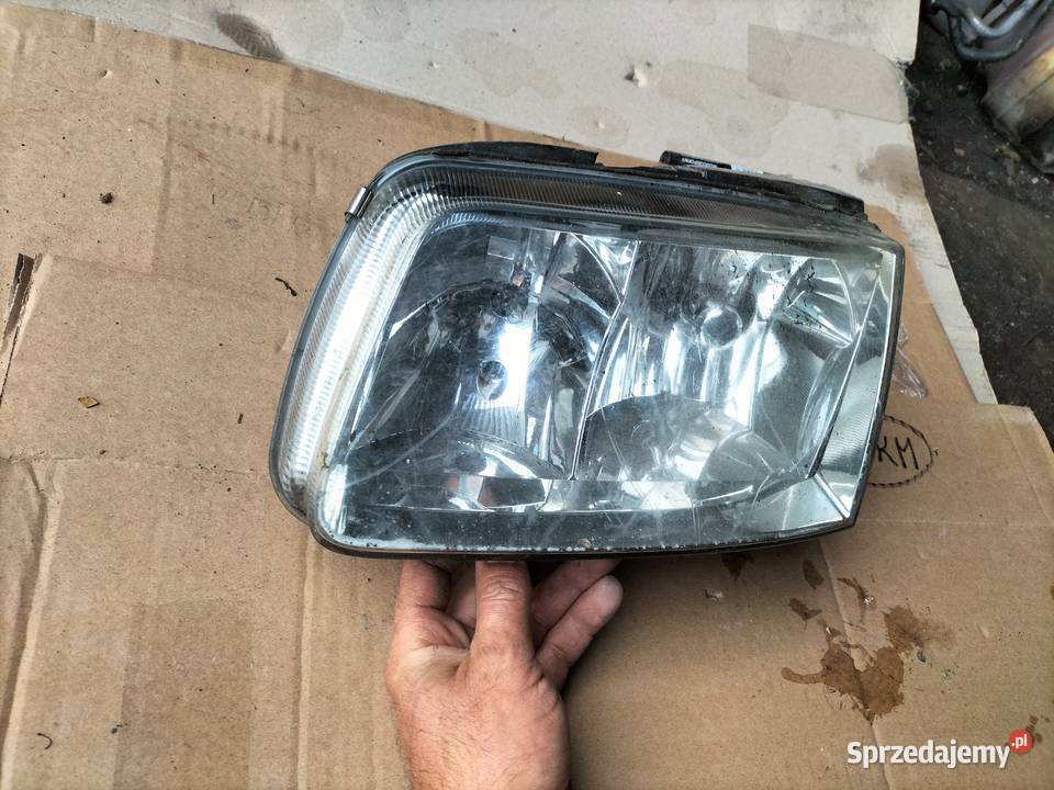 LAMPA PRZÓD PRZEDNIA LEWA REFLEKTOR VW POLO 6N Oświetlenie Kamień-Kolonia sprzedam