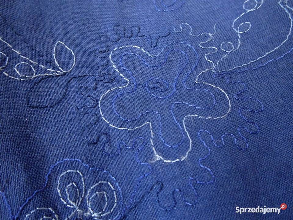 Lniana Spódnica Haftowana Len 100 44 46 Rozmiar 46 Nowy Sącz sprzedam