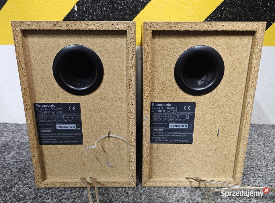 kolumny stereo Panasonic SBPM21 wysyłka Kraków
