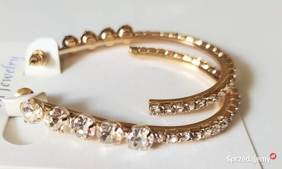 Kolczyki półksieżyc łódzkie Łódź