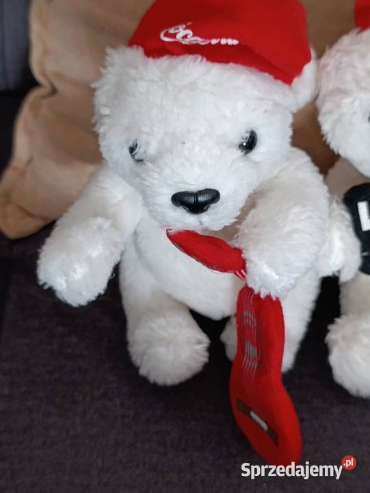 misie zestaw coca cola zabawka pluszowa maskotka Poznań