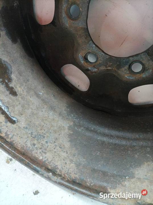 FELGA STALOWA R15 6X1397 ET25 OC100MM 6J15 Średnica 15" sprzedam