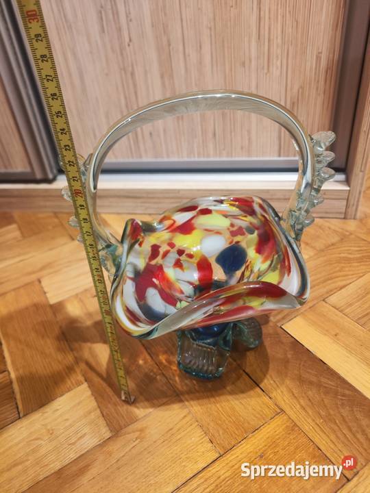 Koszyk owocarka z czasów PRLu Łódź