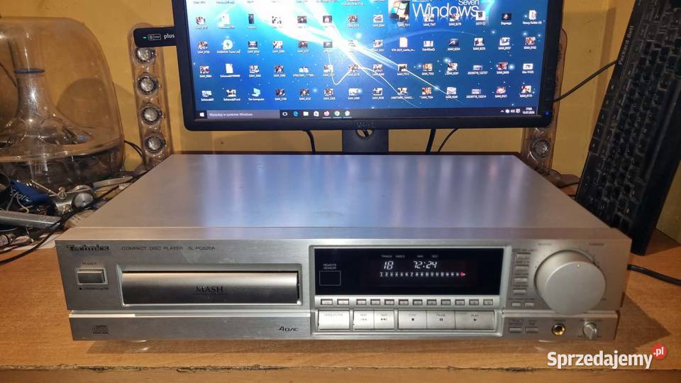 Odtwarzacz CD Technics SLPG520A JOG MASH Silver Warta sprzedam