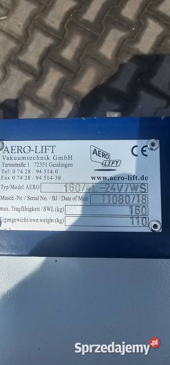 Przyssawki Aerolift CLADBOY do płyt warstwowych Ostrów Mazowiecka