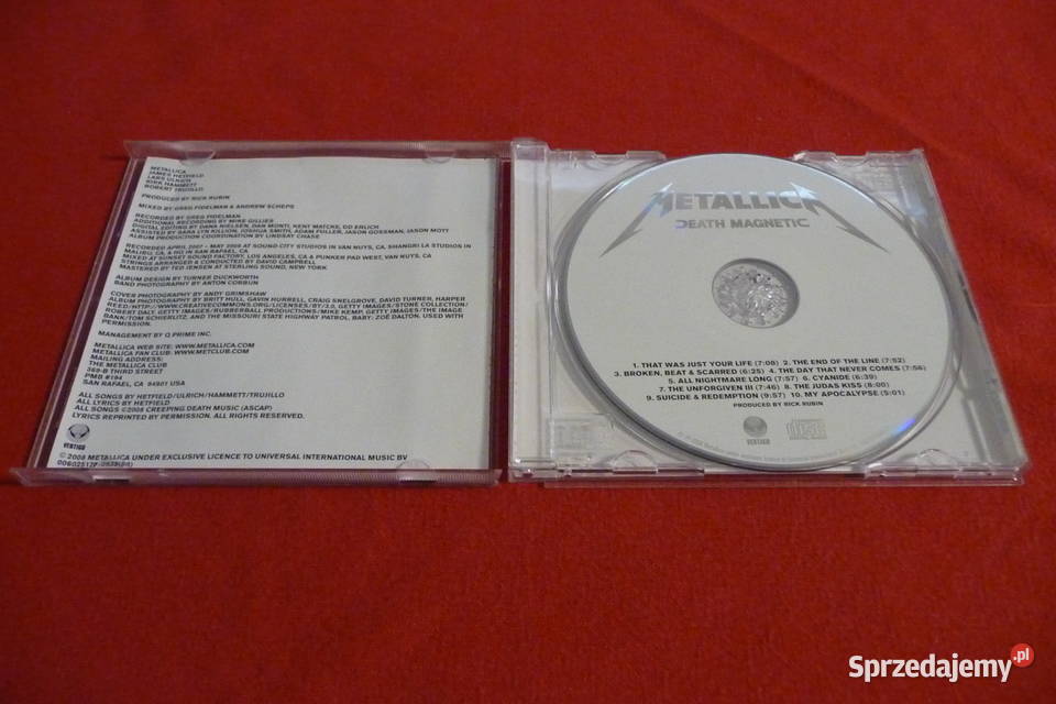 Metallica Death Magnetic CD Płyty i kasety sprzedam