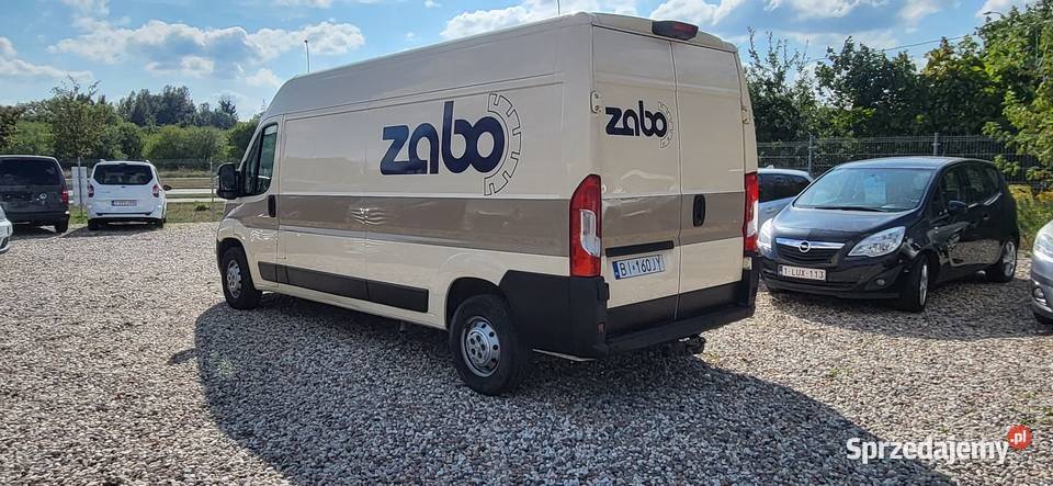 Peugeot Boxer Średniak 20 Diesel 163 2018r podlaskie Białystok sprzedam