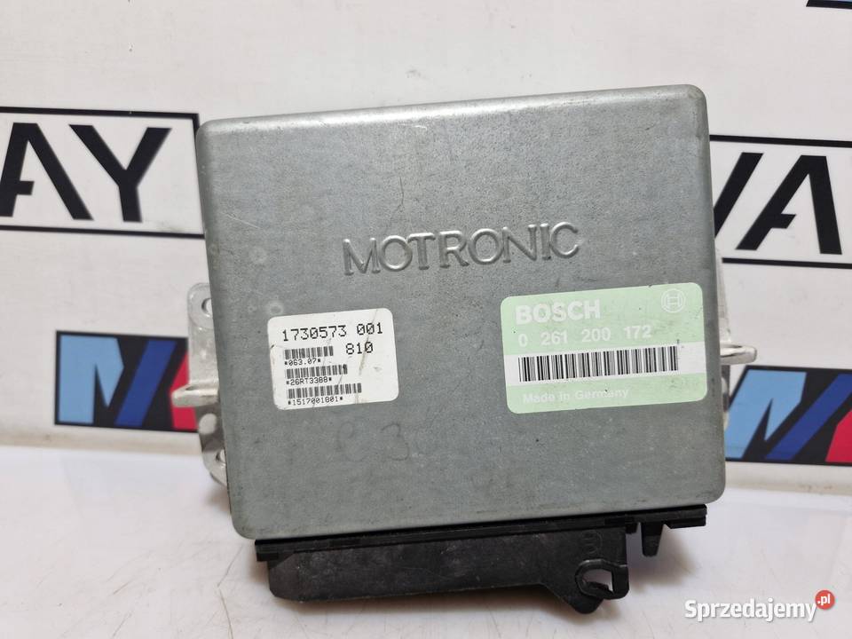 BMW 5 E34 MODUŁ STEROWNIK SILNIKA 1730573 Części samochodowe