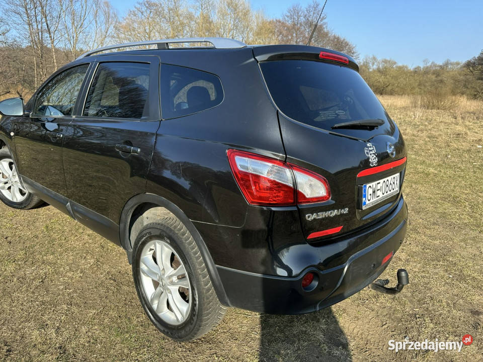 Nissan Qashqai2 7 miejsc 44 nowe turbo kamera lakier metallic sprzedam