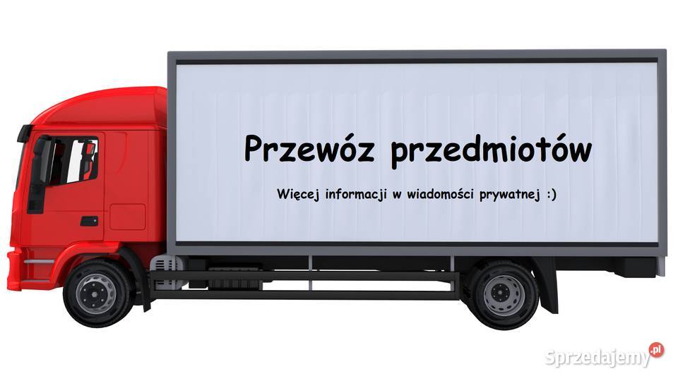 Przewóz rzeczy i choinek sprzętu RTVAGD mebli Myślibórz
