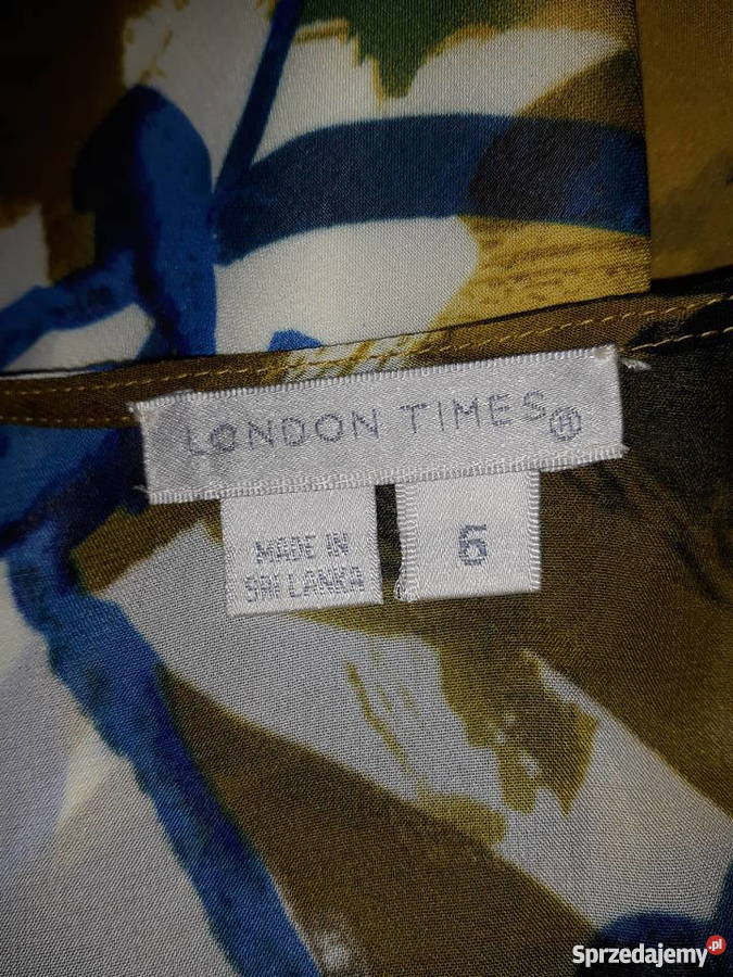 Sukienka 6 USA LONDON TIMES Inny materiał