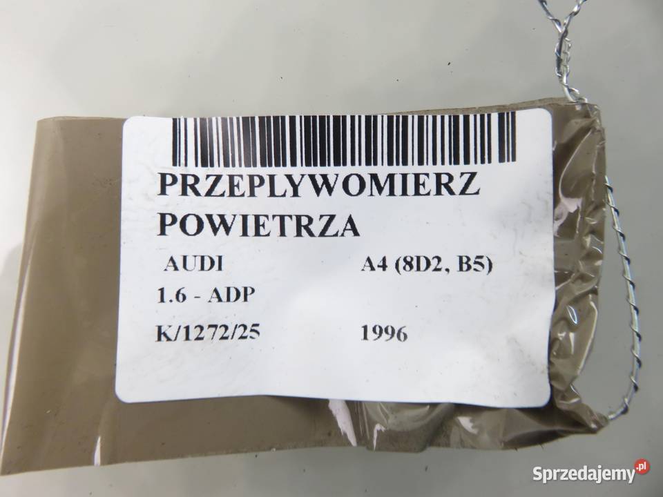 PRZEPŁYWOMIERZ AUDI A4 B5 16 18 037906461B małopolskie