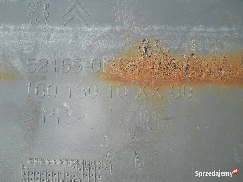 PEUGEOT 107 ZDERZAK TYLNY TYŁ Karoseria Siechnice