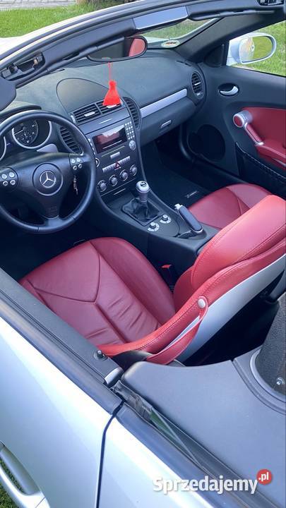 MercedesBenz SLK R171 Pakiet AMG 163 2005 Cabrio sprowadzony Kluczbork