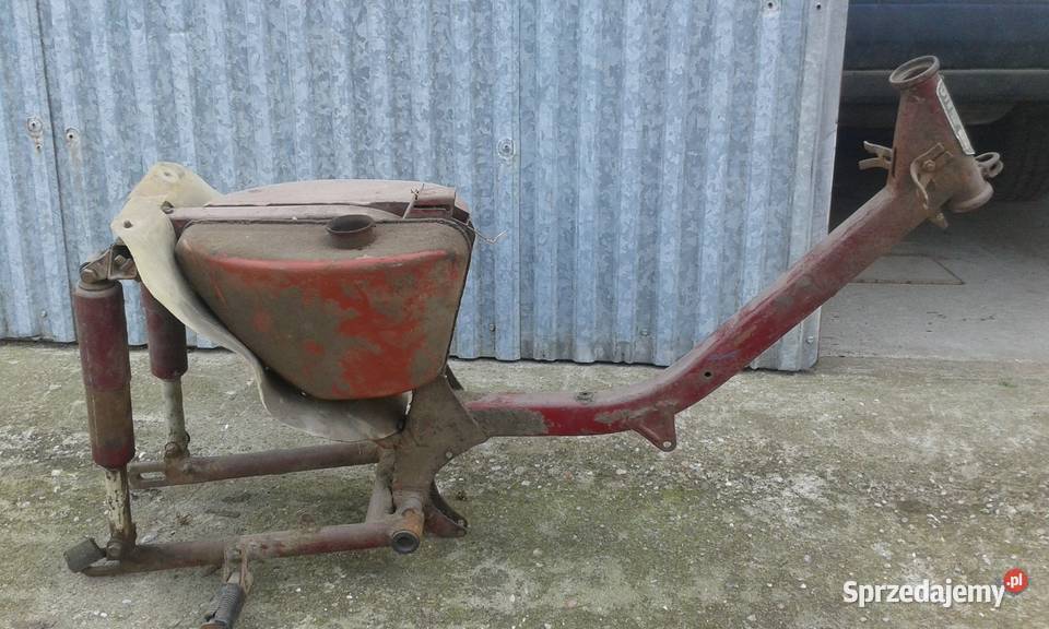 Rama ze zbiornikiem paliwa Jawa 50 typ 20 Ostrołęka