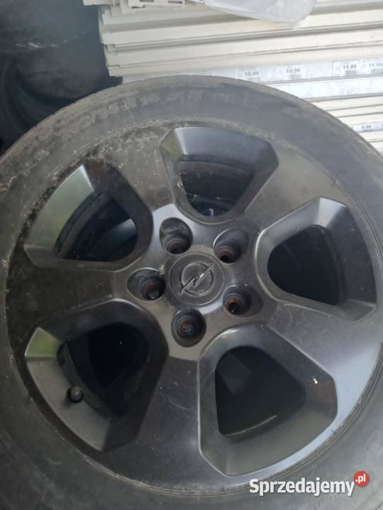 OPEL FELGI ALUMINIOWE 16 CZARNE Średnica 16" Ożarów