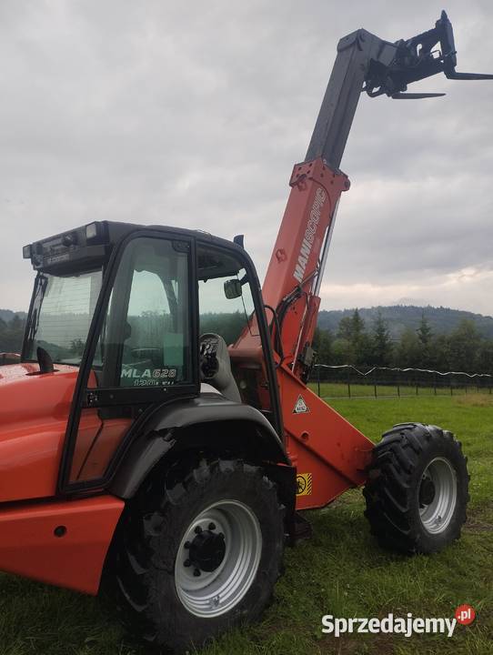 ładowarka teleskopowa przegubowa manitou 628120 Sucha Beskidzka