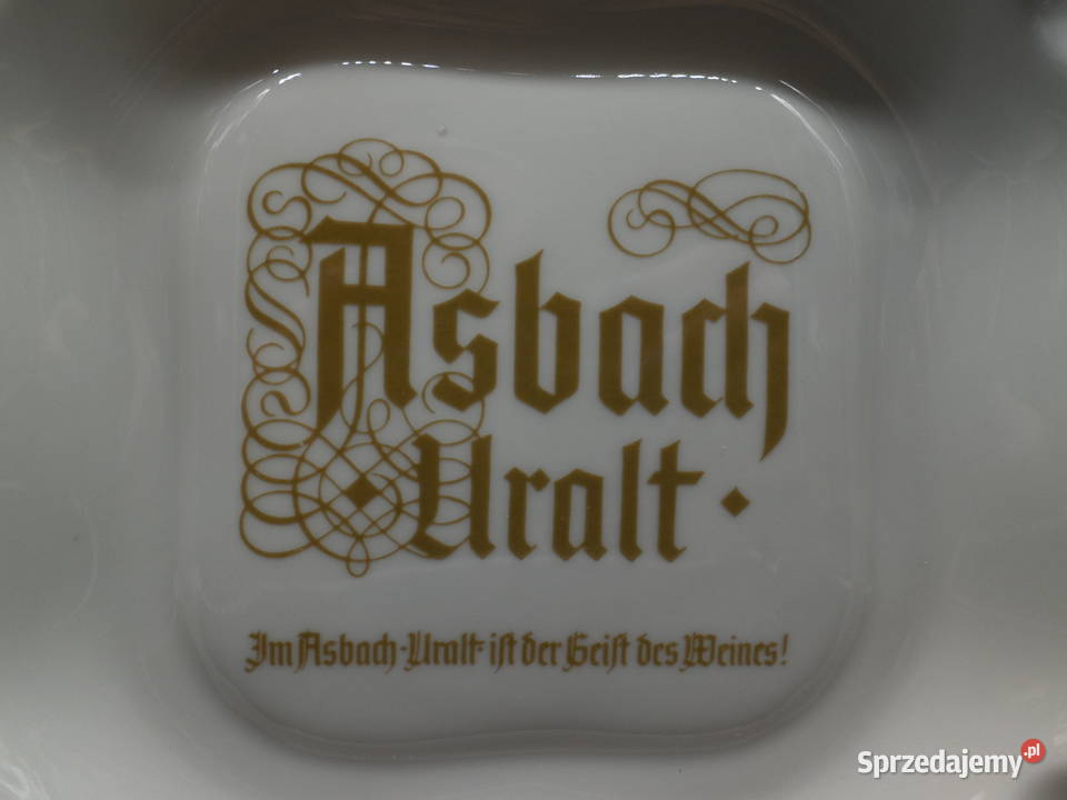 Heinrich Germany AsbachUralt Ashtray Duża Raszków